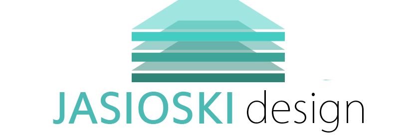 lustro Logo z zieloną strzałką.
