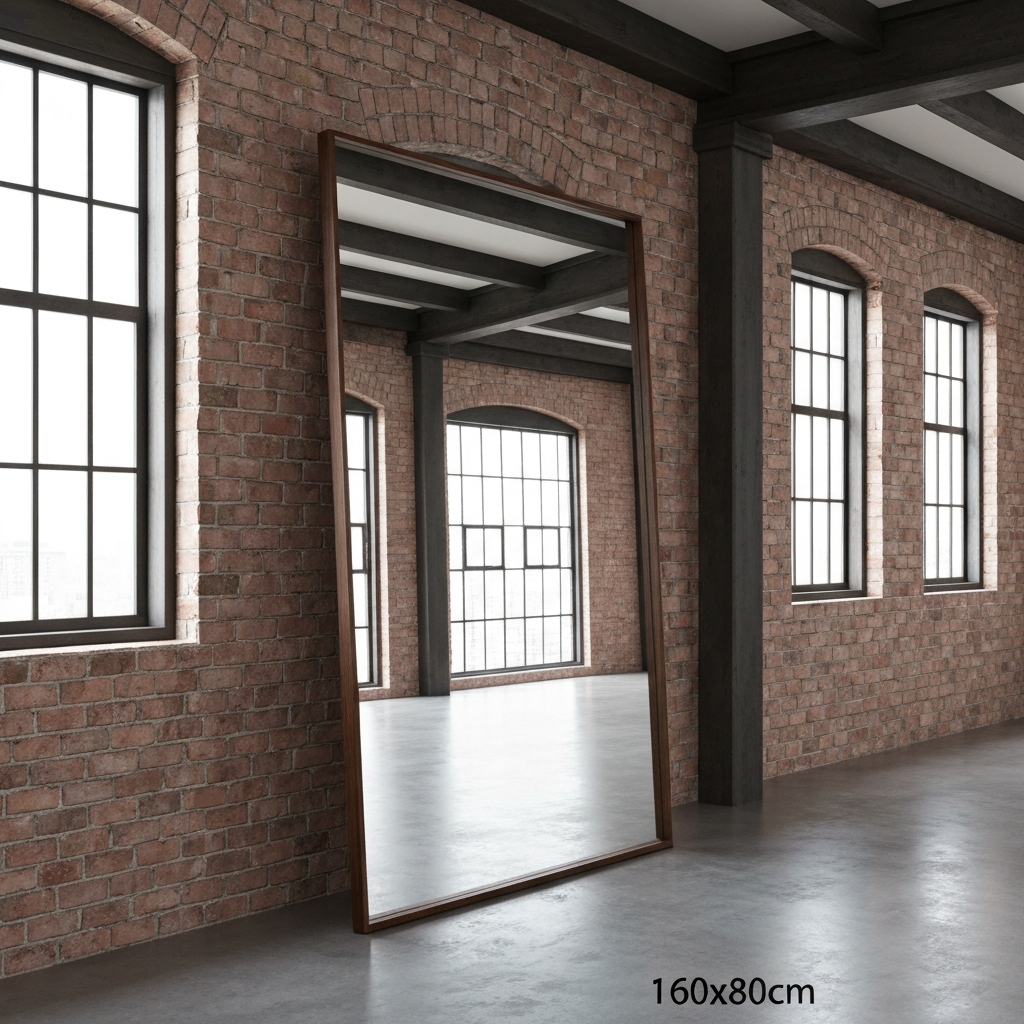 Duże lustro portalowe 160x80cm - trend 2026
